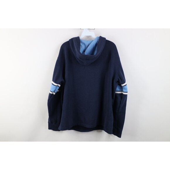 Vtg Y2K Mens Medium Minor League Toledo Walleye Hockey Jersey Hoodie Sweatshirt - Picture 15 of 16